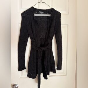 AX Armani Exchange Gray Knit Women's Sweater Cardigan